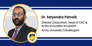 Amity University Head Corporate Resource Centre: Dr. Satyendra Patnaik Interview